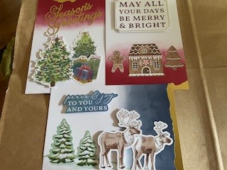 Ephemera Christmas Cards